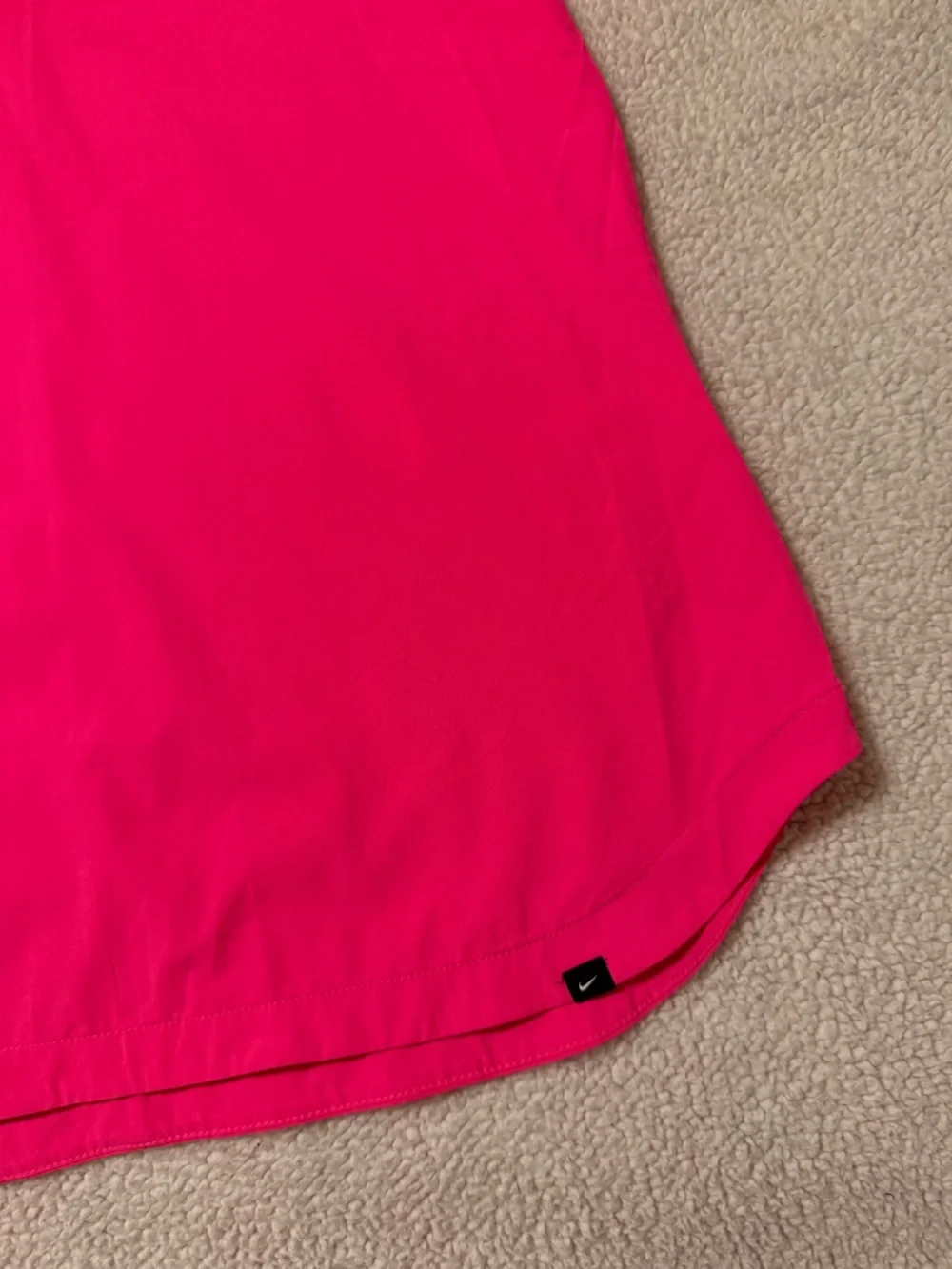 NIKE Hot Pink Drifit Standard Fit Polo V-Neck Top Short Sleeve Golf Shirt